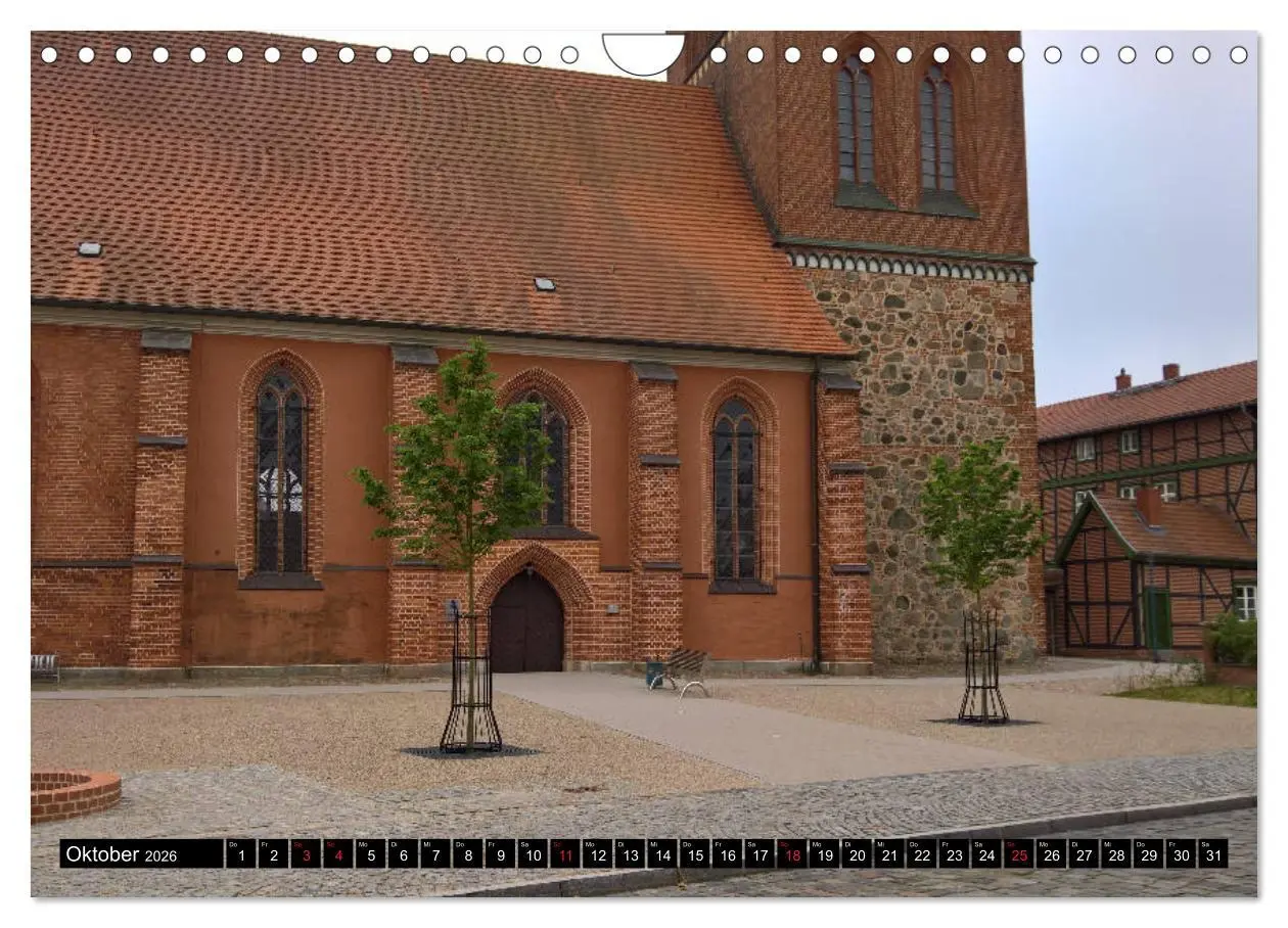 Bild: 9783457824054 | Grabow - Fachwerkstadt an der Elde (Wandkalender 2026 DIN A4 quer),...