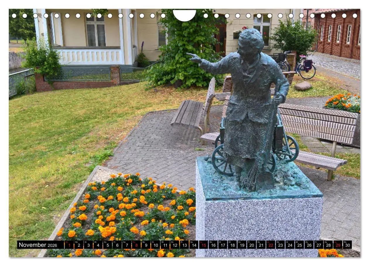 Bild: 9783457824054 | Grabow - Fachwerkstadt an der Elde (Wandkalender 2026 DIN A4 quer),...
