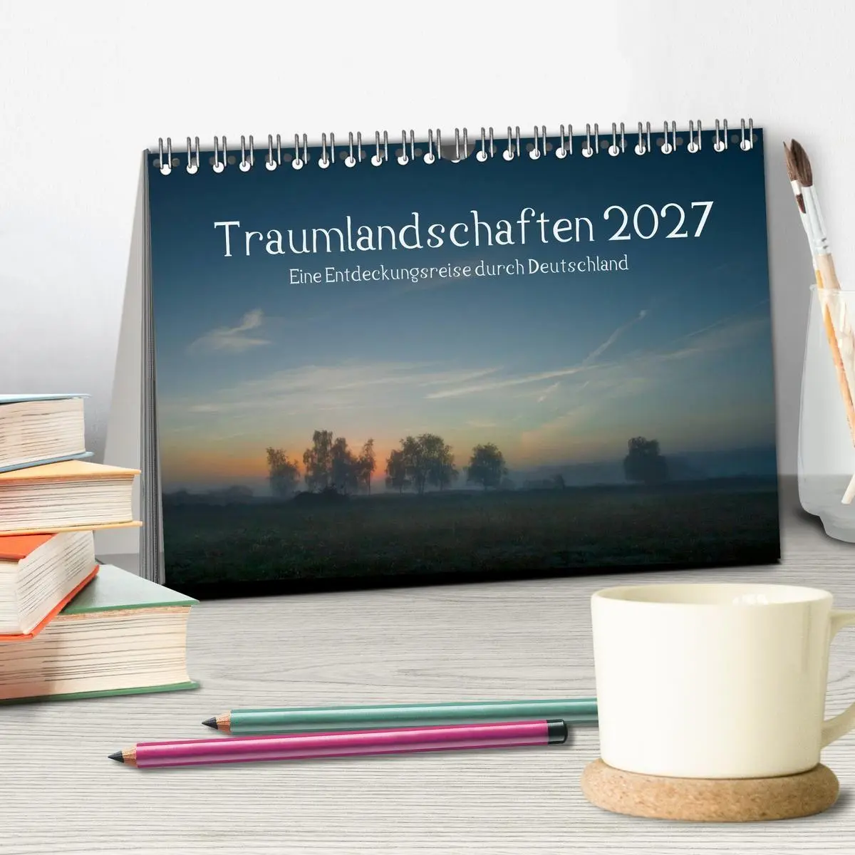 Bild: 9783594064054 | Traumlandschaften 2027 (Tischkalender 2027 DIN A5 quer), CALVENDO...
