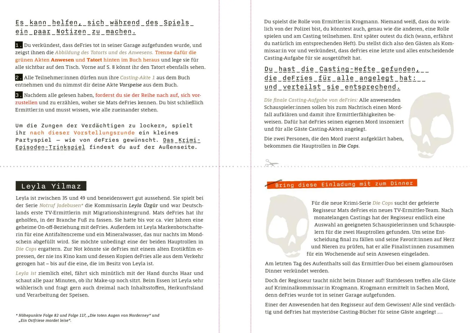 Bild: 9783830364054 | Interaktives Krimi-Dinner-Buch: Ein mörderisches Casting | Olaf Nett