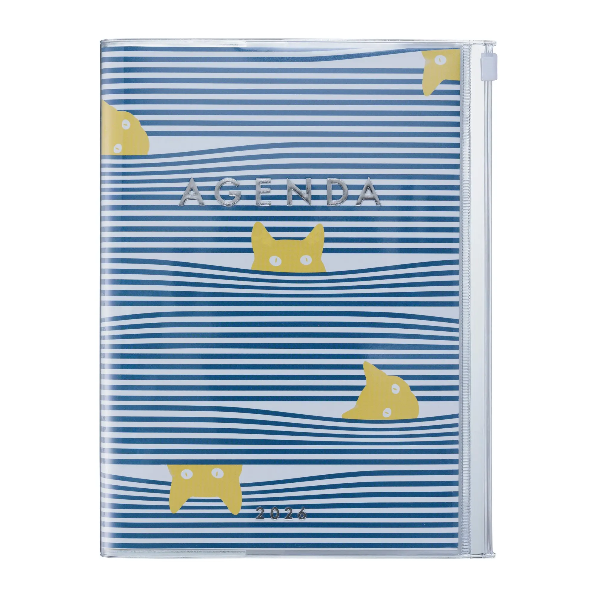 Cover: 4550045144154 | MARK'S 2025/26 Taschenkalender, A5 Cats // Navy | MARK'S Inc. | Buch