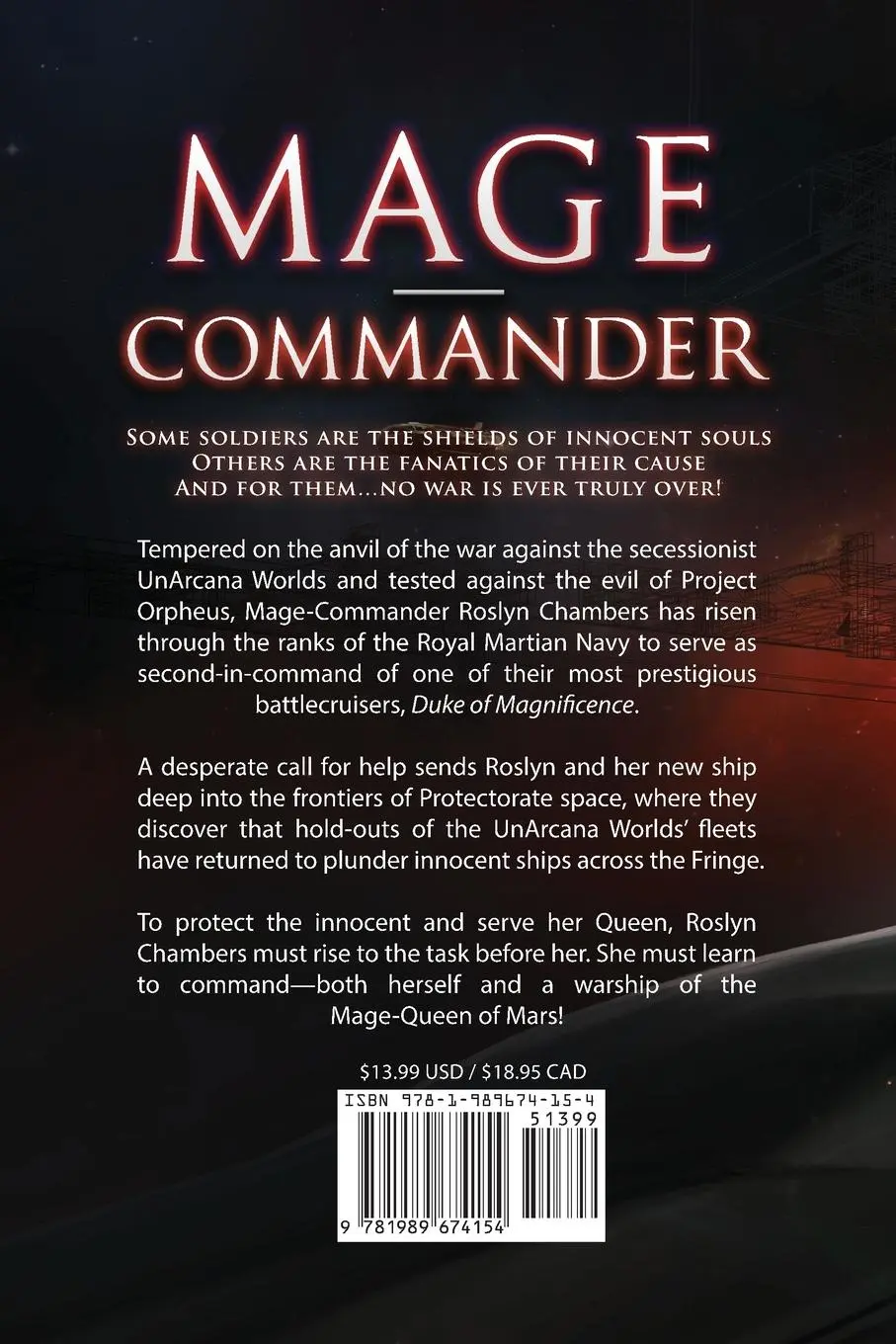 Rückseite: 9781989674154 | Mage-Commander | Glynn Stewart | Taschenbuch | Englisch | 2021