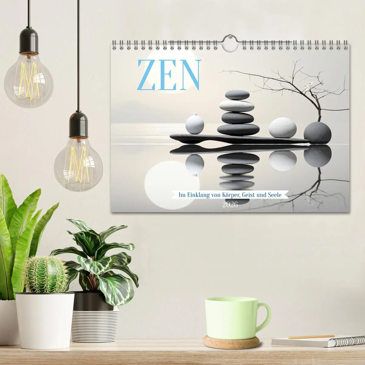 Bild: 9783457364154 | Zen (Wandkalender 2026 DIN A4 quer), CALVENDO Monatskalender | Illgen