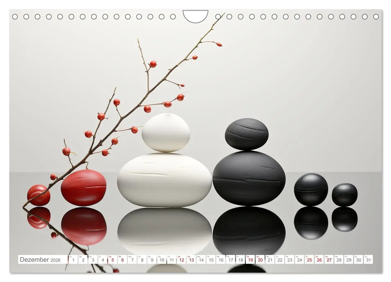 Bild: 9783457364154 | Zen (Wandkalender 2026 DIN A4 quer), CALVENDO Monatskalender | Illgen