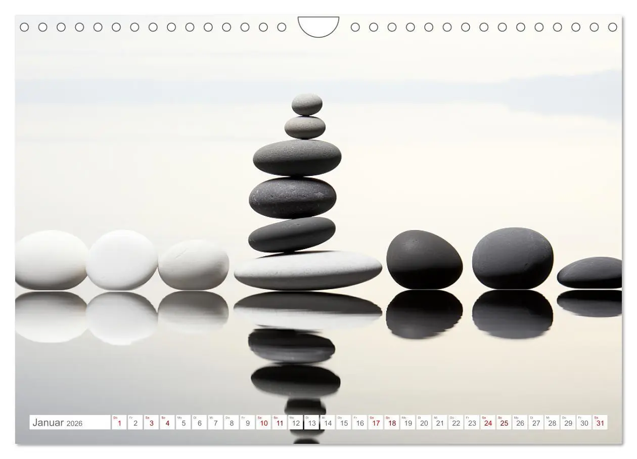 Bild: 9783457364154 | Zen (Wandkalender 2026 DIN A4 quer), CALVENDO Monatskalender | Illgen
