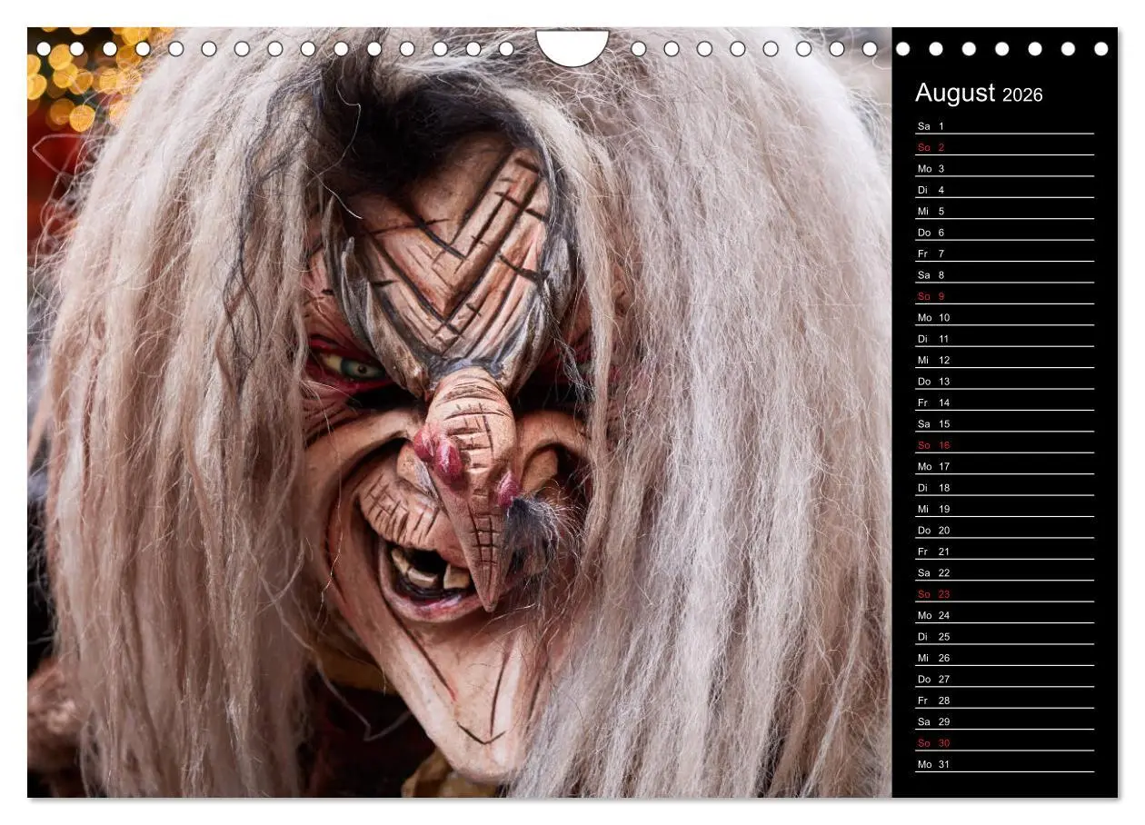 Bild: 9783457744154 | Krampus Kalender 2026 (Wandkalender 2026 DIN A4 quer), CALVENDO...
