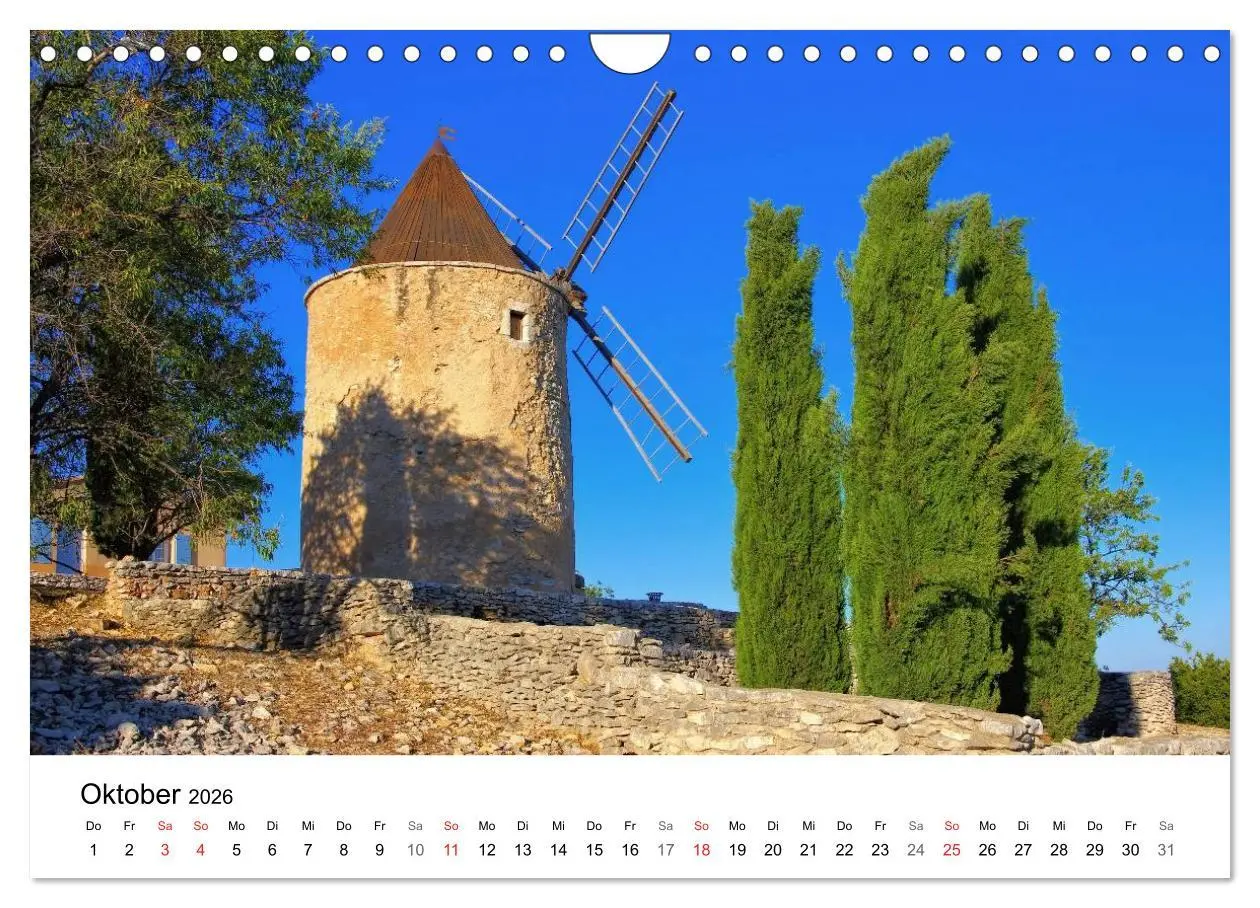 Bild: 9783516074154 | Provence - Zwischen Meer und Alpen (Wandkalender 2026 DIN A4 quer),...