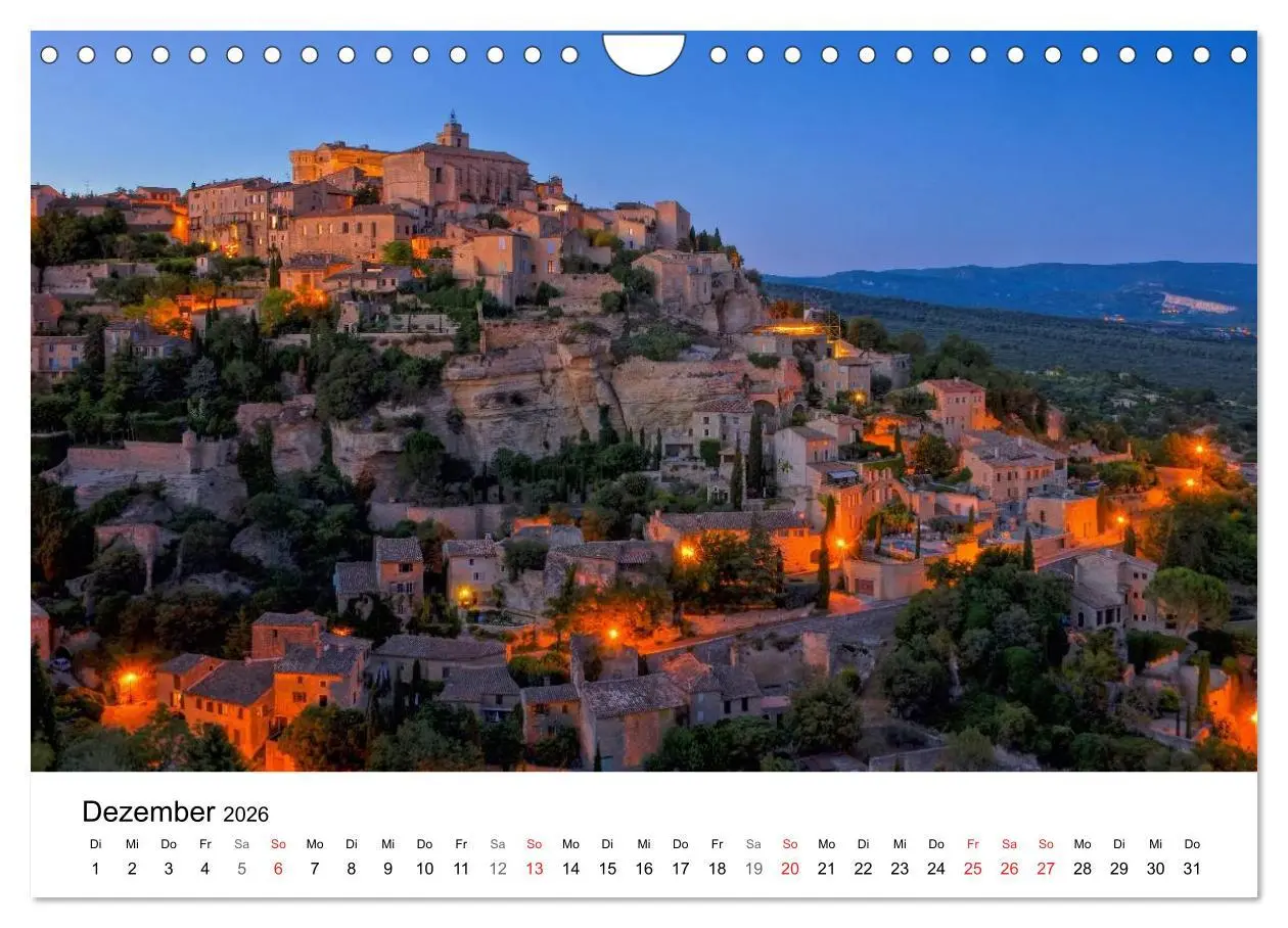Bild: 9783516074154 | Provence - Zwischen Meer und Alpen (Wandkalender 2026 DIN A4 quer),...