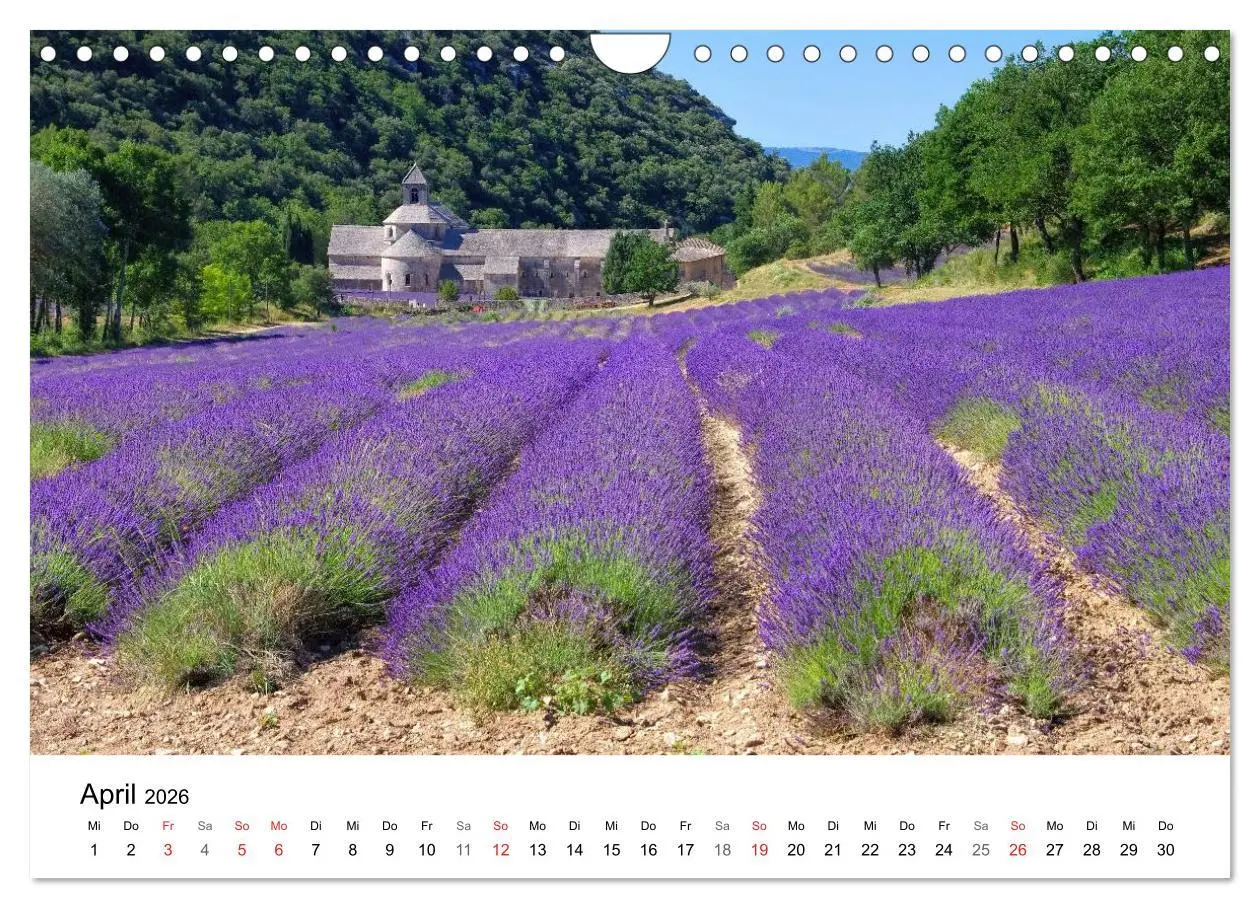 Bild: 9783516074154 | Provence - Zwischen Meer und Alpen (Wandkalender 2026 DIN A4 quer),...