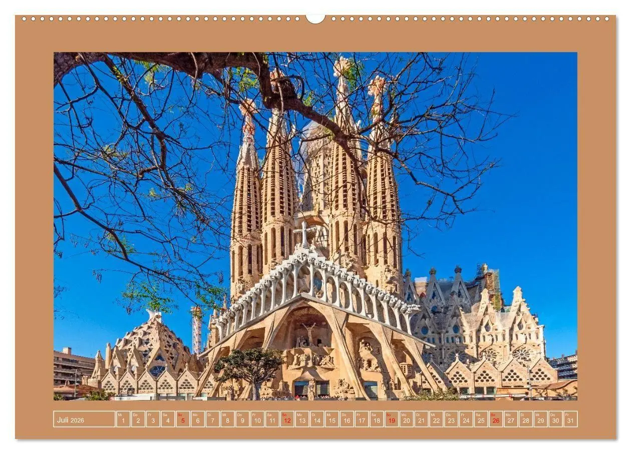 Bild: 9783516694154 | Ein Herz für Barcelona (Wandkalender 2026 DIN A2 quer), CALVENDO...