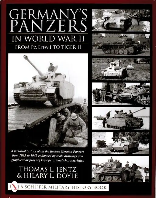 Cover: 9780764314254 | Germany's Panzers in World War II: From Pz.Kpfw.I to Tiger II | Jentz