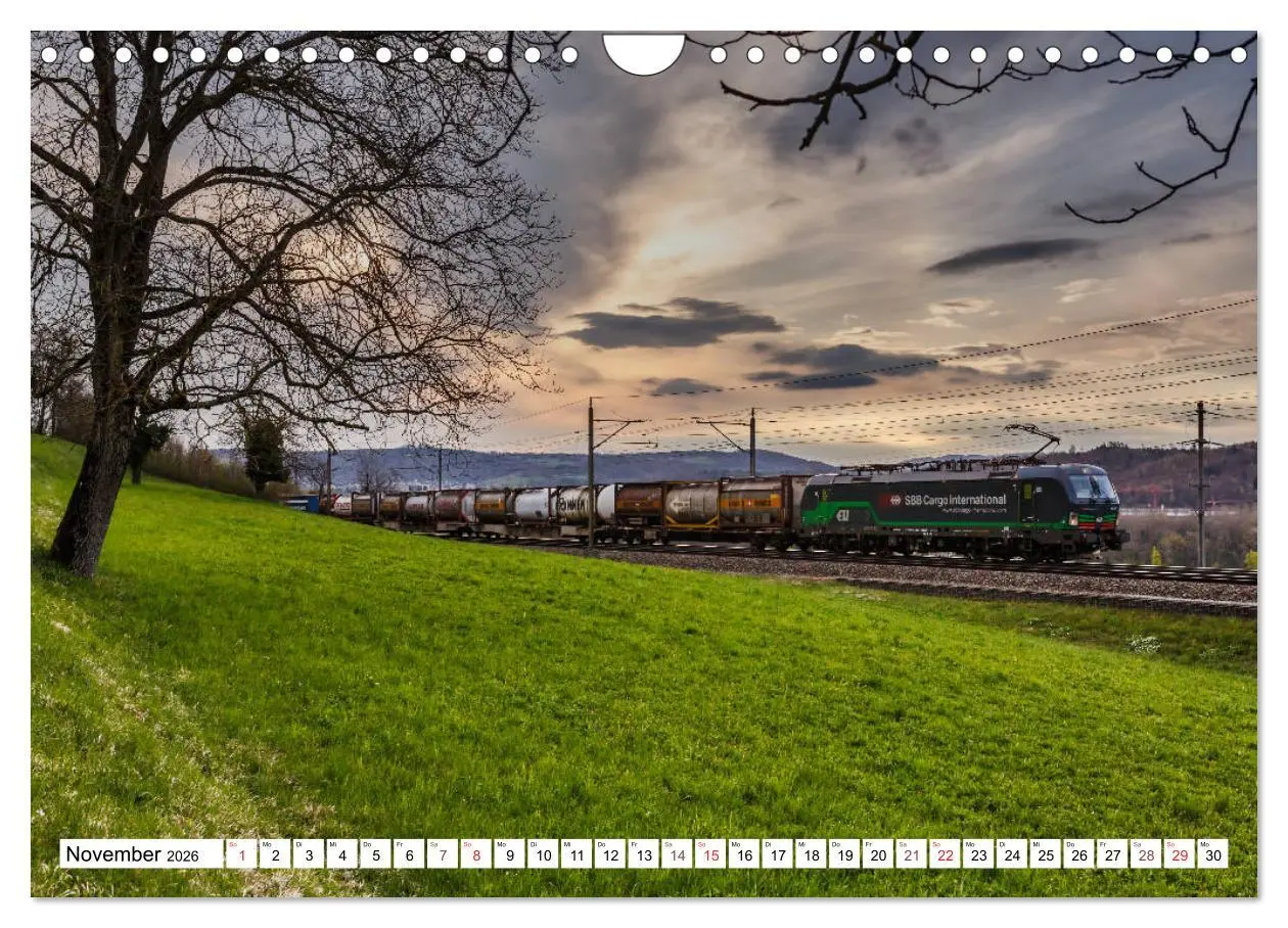 Bild: 9783457804254 | Für Güter die Bahn (Wandkalender 2026 DIN A4 quer), CALVENDO...