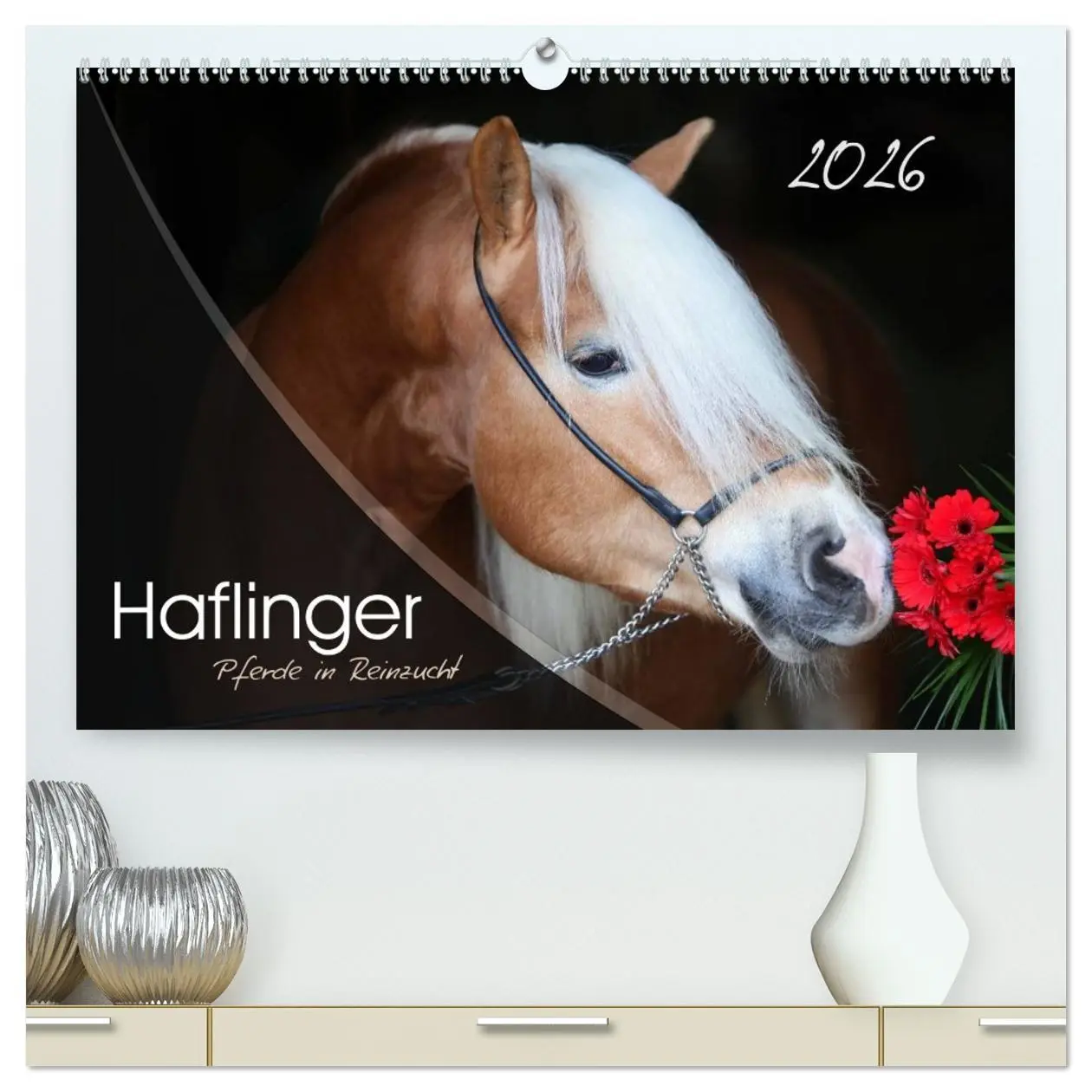 Cover: 9783457974254 | Haflinger-Pferde in Reinzucht (hochwertiger Premium Wandkalender...