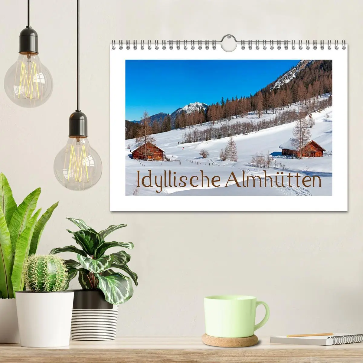 Bild: 9783435494354 | Idyllische Almhütten (Wandkalender 2025 DIN A4 quer), CALVENDO...