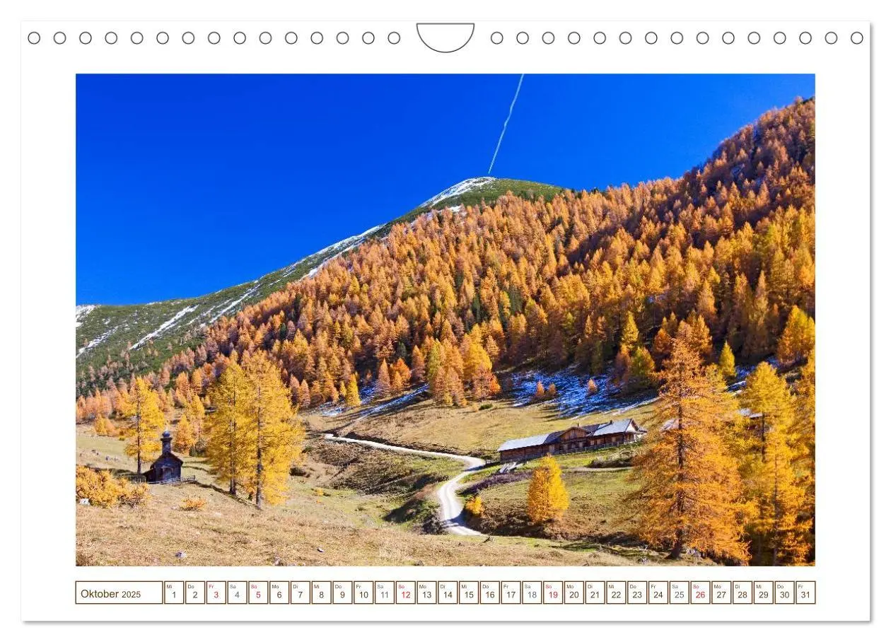 Bild: 9783435494354 | Idyllische Almhütten (Wandkalender 2025 DIN A4 quer), CALVENDO...