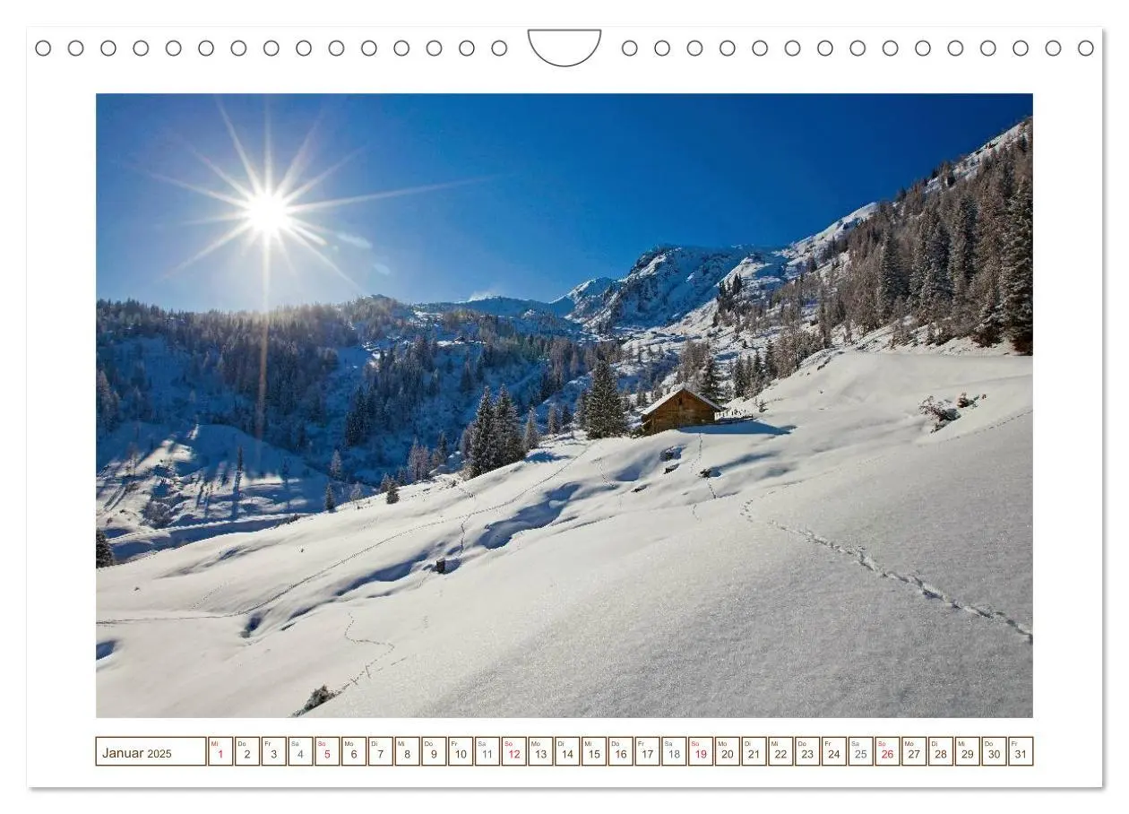 Bild: 9783435494354 | Idyllische Almhütten (Wandkalender 2025 DIN A4 quer), CALVENDO...