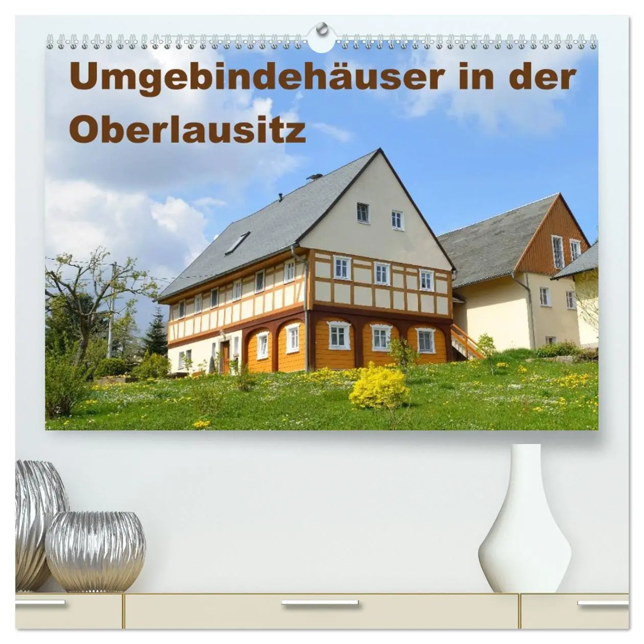 Cover: 9783516124354 | Umgebindehäuser in der Oberlausitz (hochwertiger Premium...