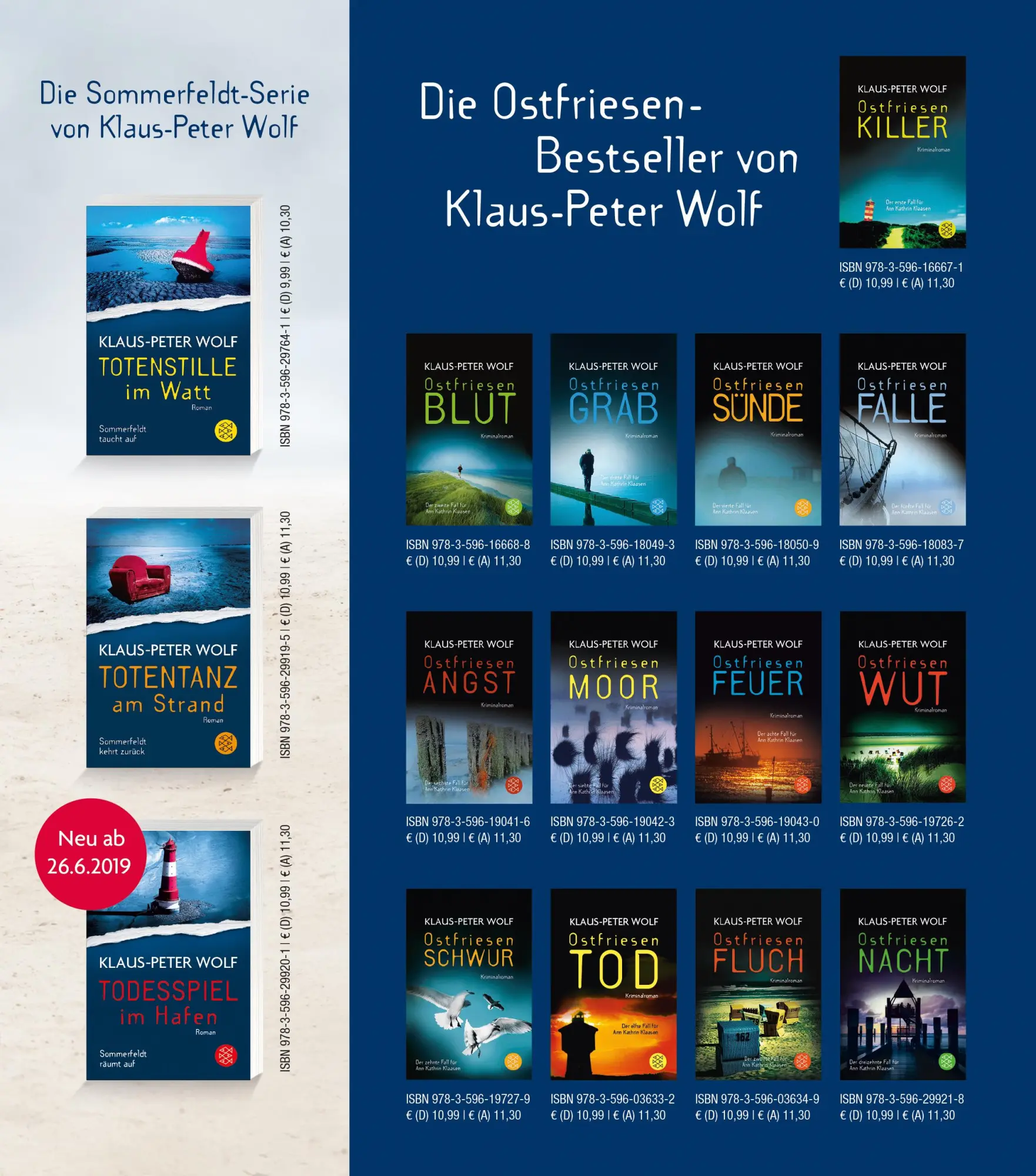 Bild: 9783596704354 | Mein Ostfriesland | Klaus-Peter Wolf | Taschenbuch | 256 S. | Deutsch