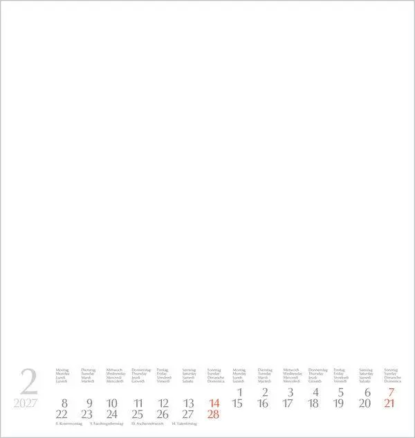 Bild: 9783819304354 | Foto-Malen-Basteln Bastelkalender weiß groß 2027 | Verlag Korsch