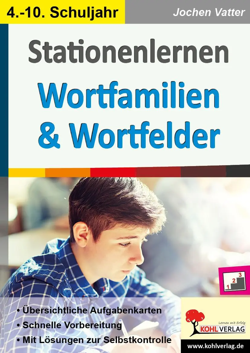 Cover: 9783960404354 | Stationenlernen Wortfamilien &amp; Wortfelder | Jochen Vatter | Buch