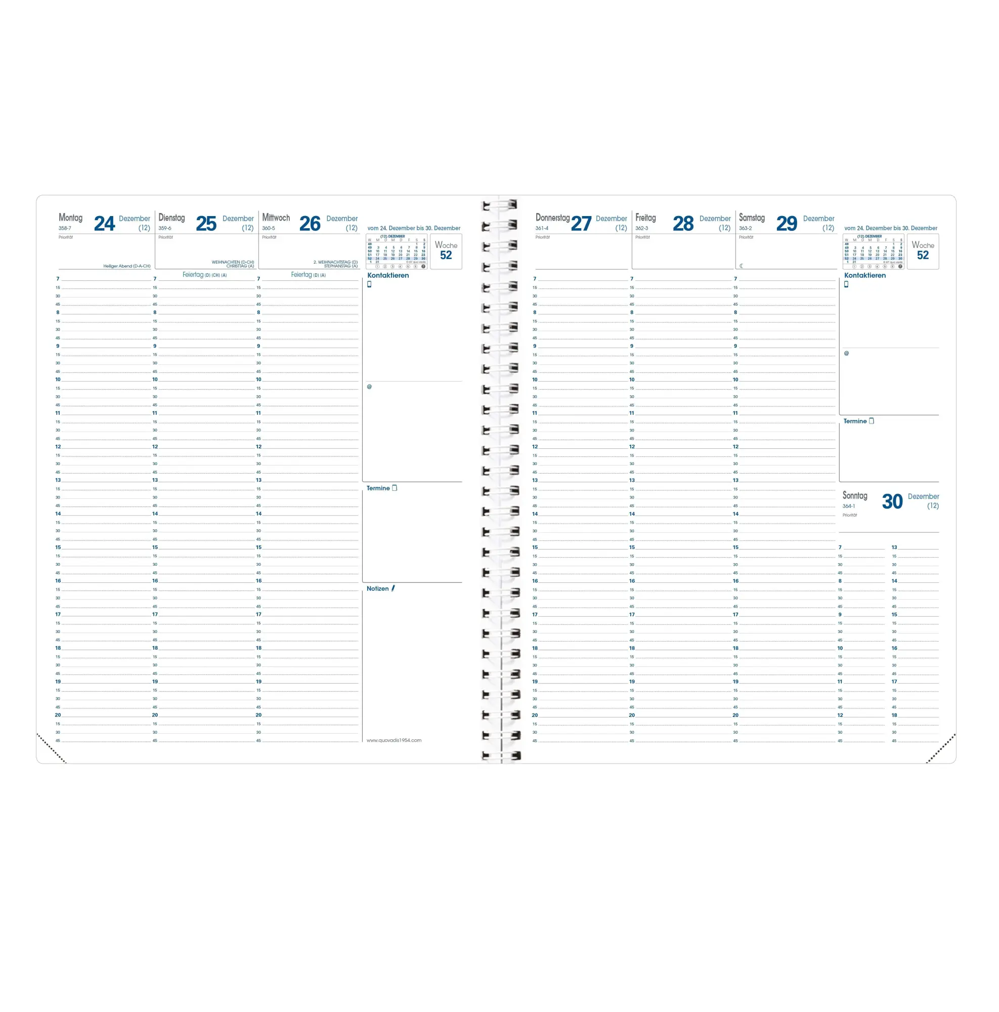 Bild: 3371010554454 | EUREQUART S DE Club kirschrot 2027 | Kalender im Schreibtischformat