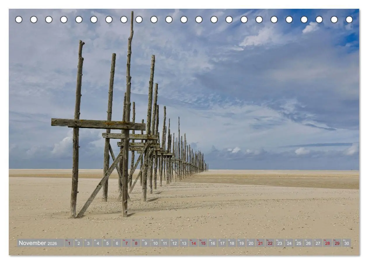 Bild: 9783457404454 | Vlieland Perle an der Nordsee (Tischkalender 2026 DIN A5 quer),...
