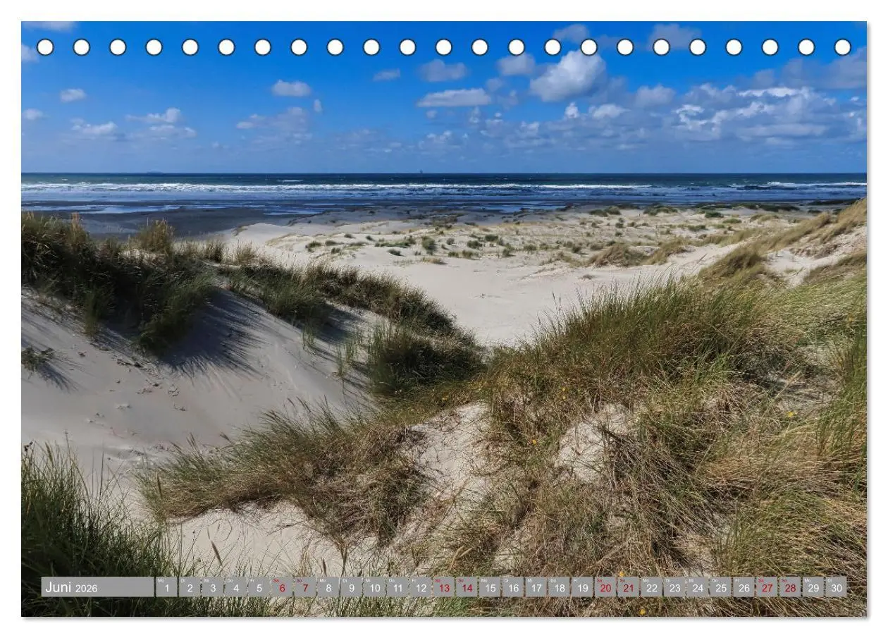Bild: 9783457404454 | Vlieland Perle an der Nordsee (Tischkalender 2026 DIN A5 quer),...