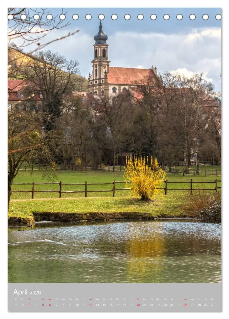 Bild: 9783516424454 | Kirchentürme in Franken (Tischkalender 2026 DIN A5 hoch), CALVENDO...