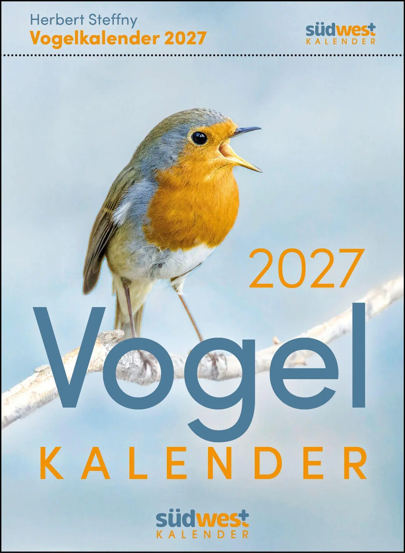 Cover: 9783517104454 | Vogelkalender 2027 - Tagesabreißkalender zum Aufstellen oder Aufhängen
