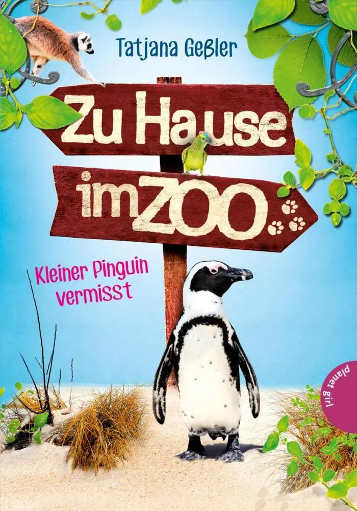 Cover: 9783522504454 | Zu Hause im Zoo 3: Kleiner Pinguin vermisst | Tatjana Geßler | Buch