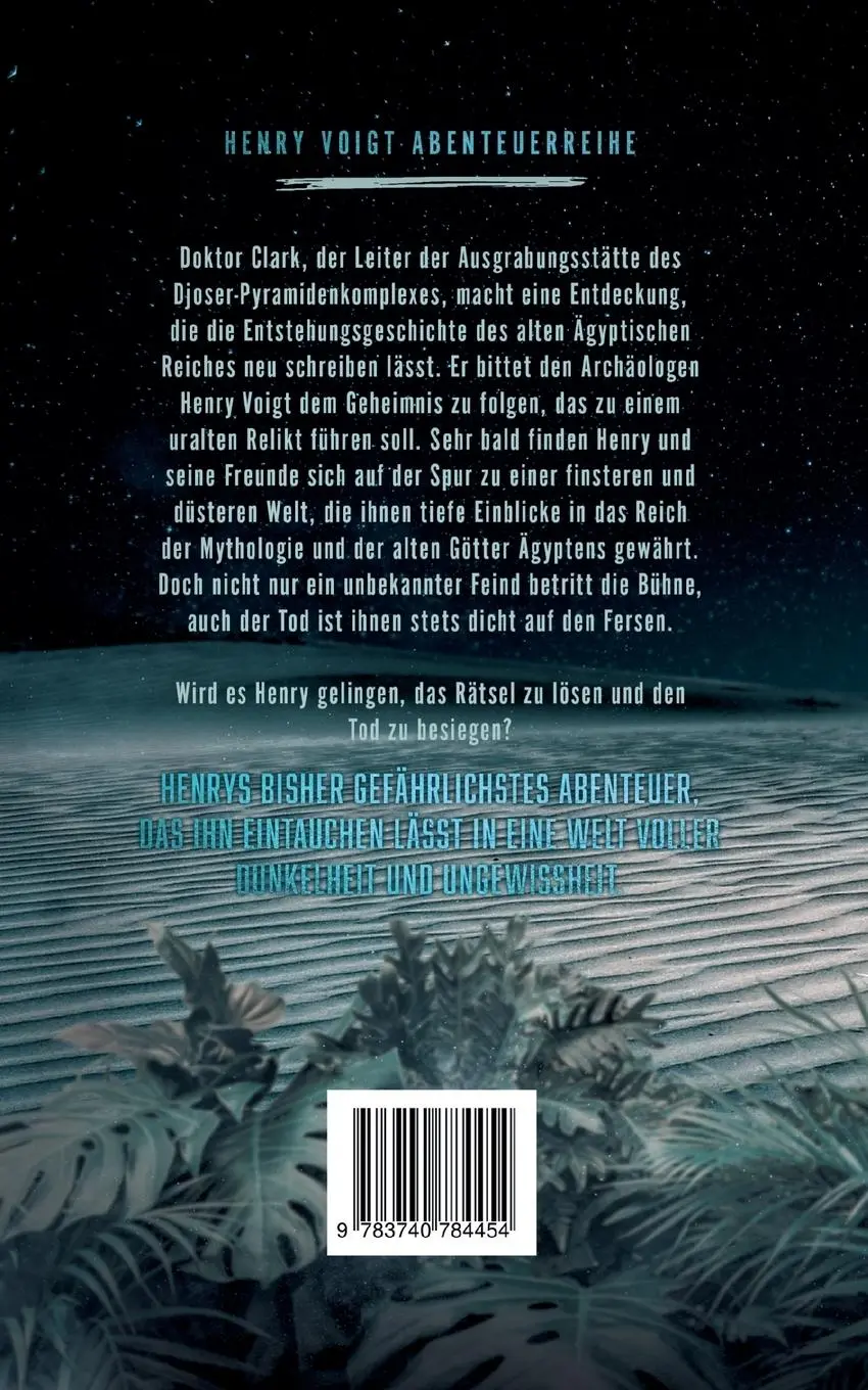 Rückseite: 9783740784454 | Das Geheimnis der schwarzen Pyramide | Henry Voigt Abenteuereihe