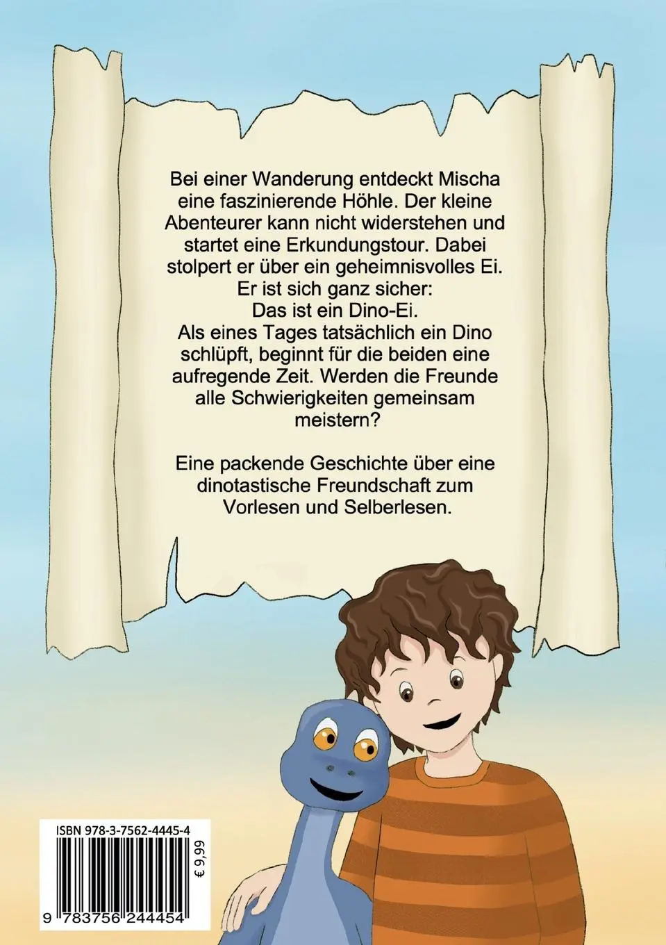 Rückseite: 9783756244454 | Mischa und Bongo | Eine dinotastische Freundschaft | Mandy Schlesinger
