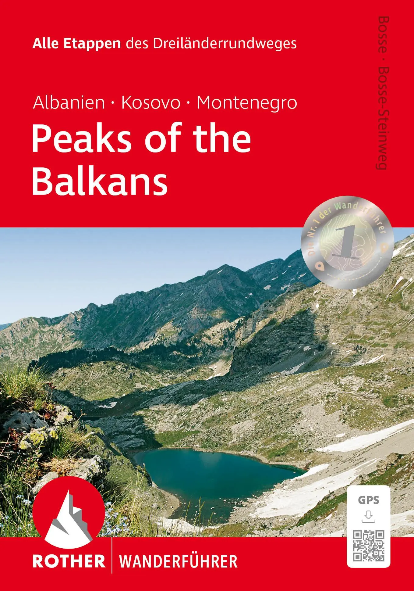 Cover: 9783763314454 | Peaks of the Balkans: Albanien, Kosovo und Montenegro | Bosse (u. a.)