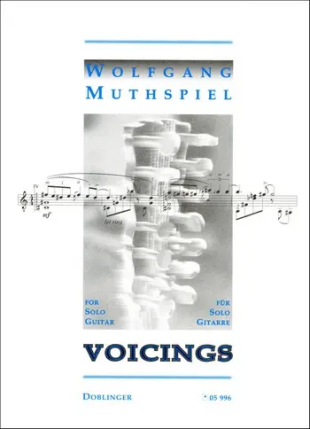 Cover: 9790012184454 | VOICINGS FUER GITARRE SOLO (1984) | Wolfgang Muthspiel