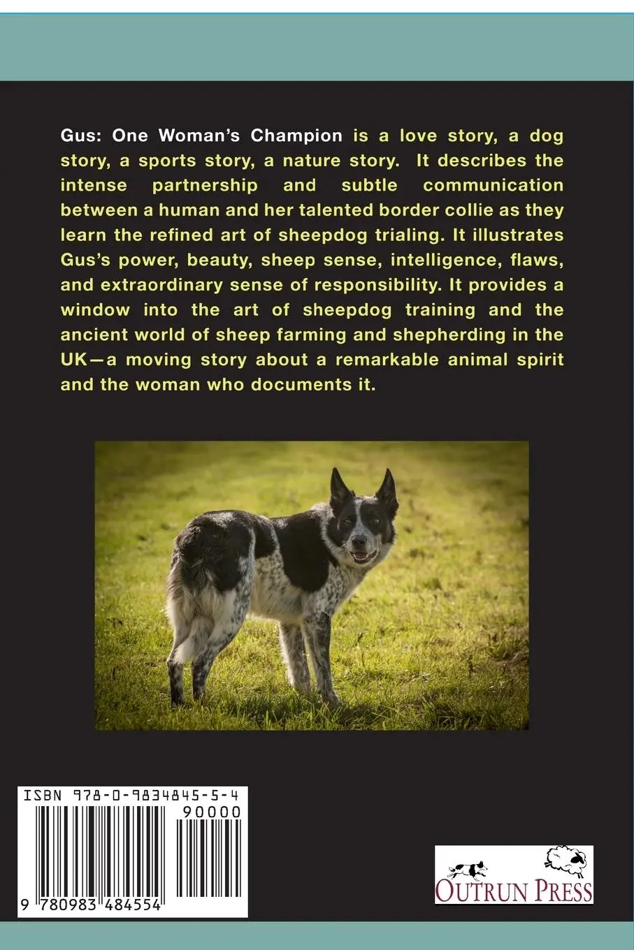 Rückseite: 9780983484554 | Gus | One Woman's Champion | Victoria Yablonsky | Taschenbuch | 2020