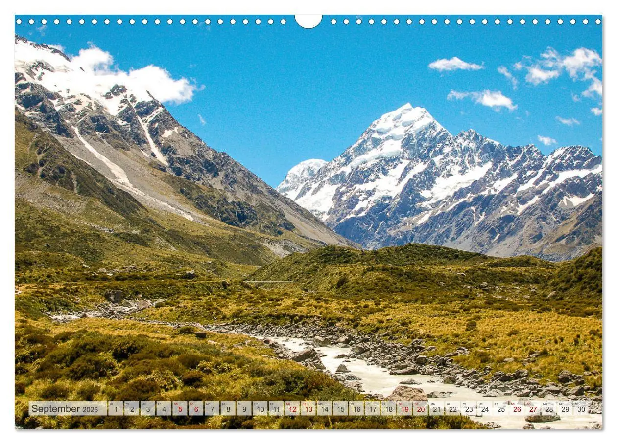 Bild: 9783457564554 | Faszination Neuseeland (Wandkalender 2026 DIN A3 quer), CALVENDO...