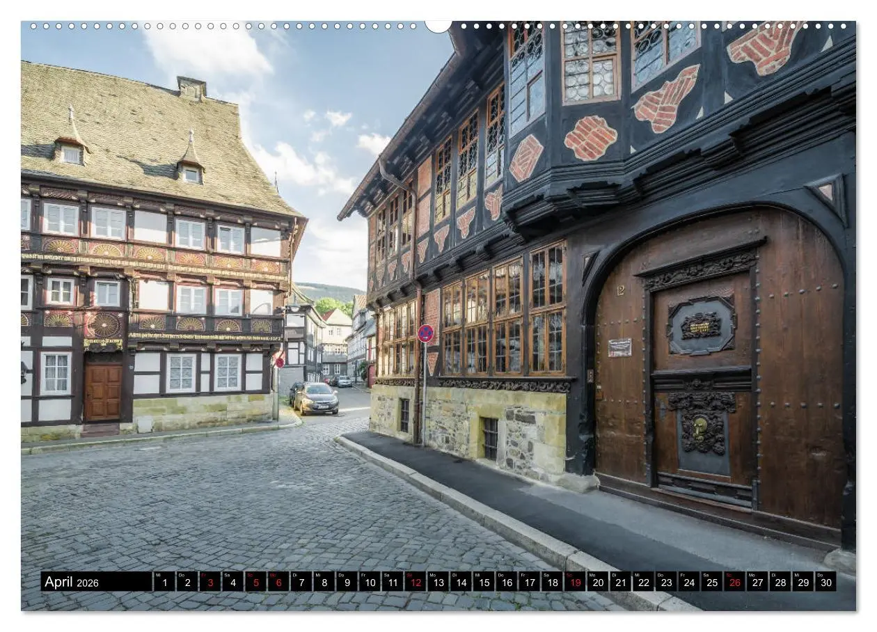Bild: 9783457704554 | Fachwerkstadt Goslar (hochwertiger Premium Wandkalender 2026 DIN A2...