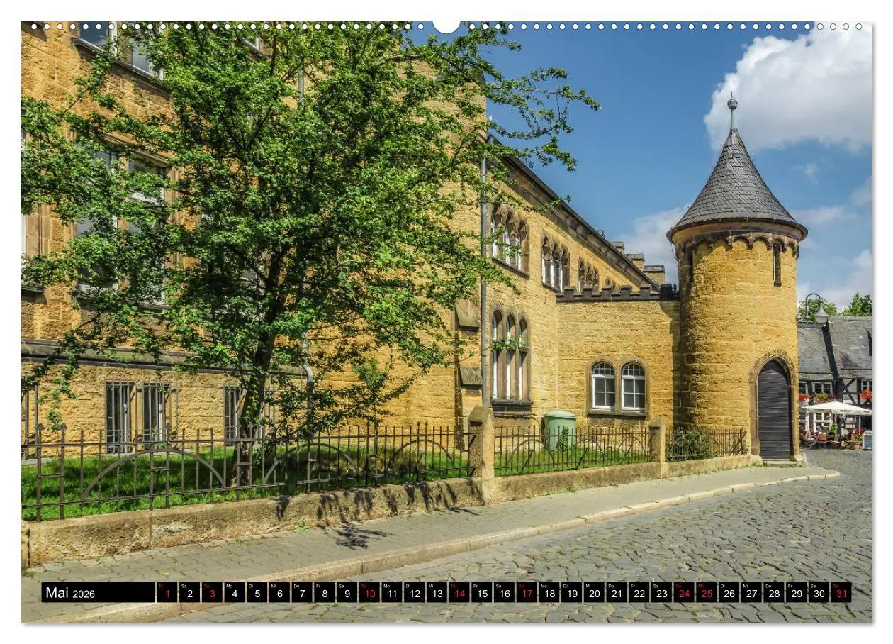 Bild: 9783457704554 | Fachwerkstadt Goslar (hochwertiger Premium Wandkalender 2026 DIN A2...