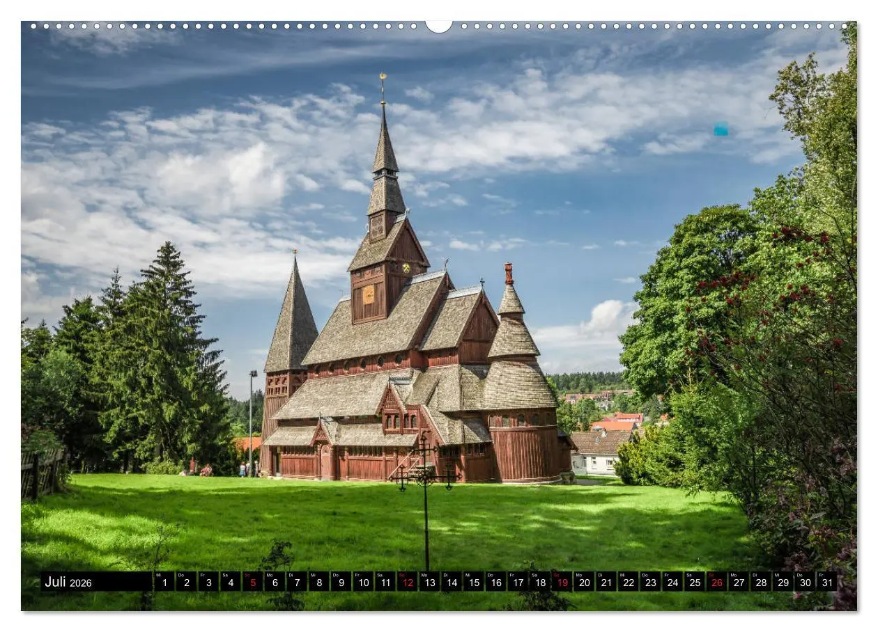 Bild: 9783457704554 | Fachwerkstadt Goslar (hochwertiger Premium Wandkalender 2026 DIN A2...
