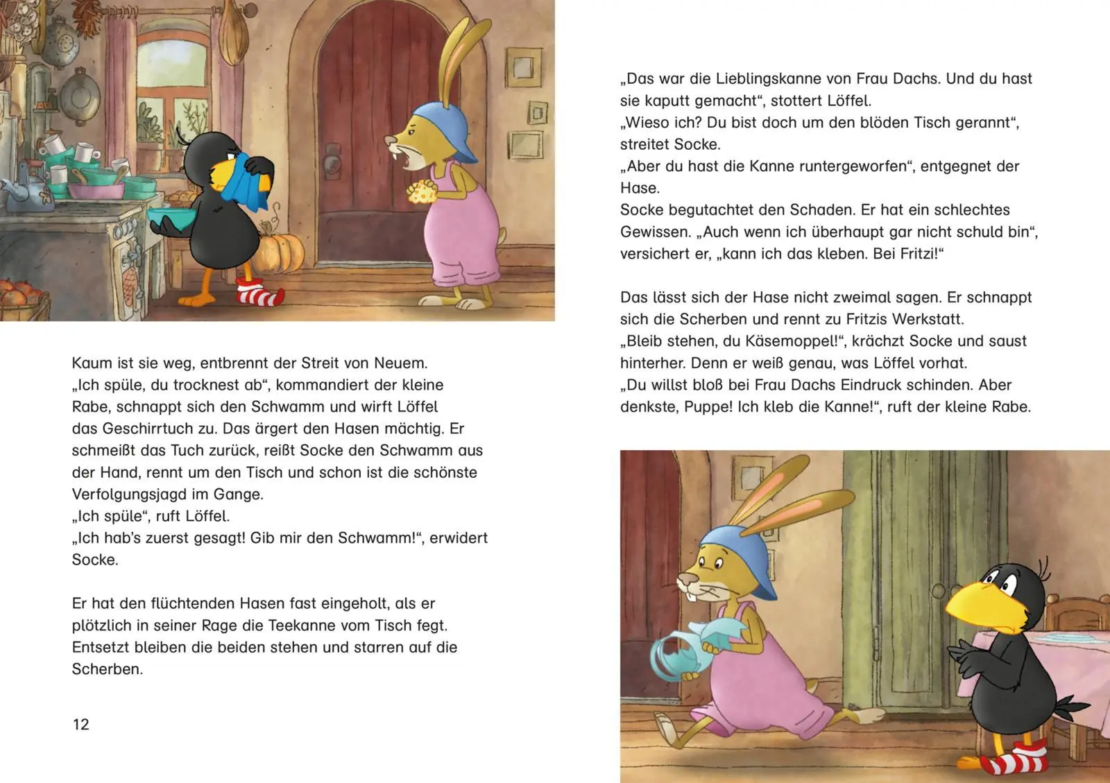Bild: 9783480234554 | Der kleine Rabe Socke: Die Streithähne und andere rabenstarke...