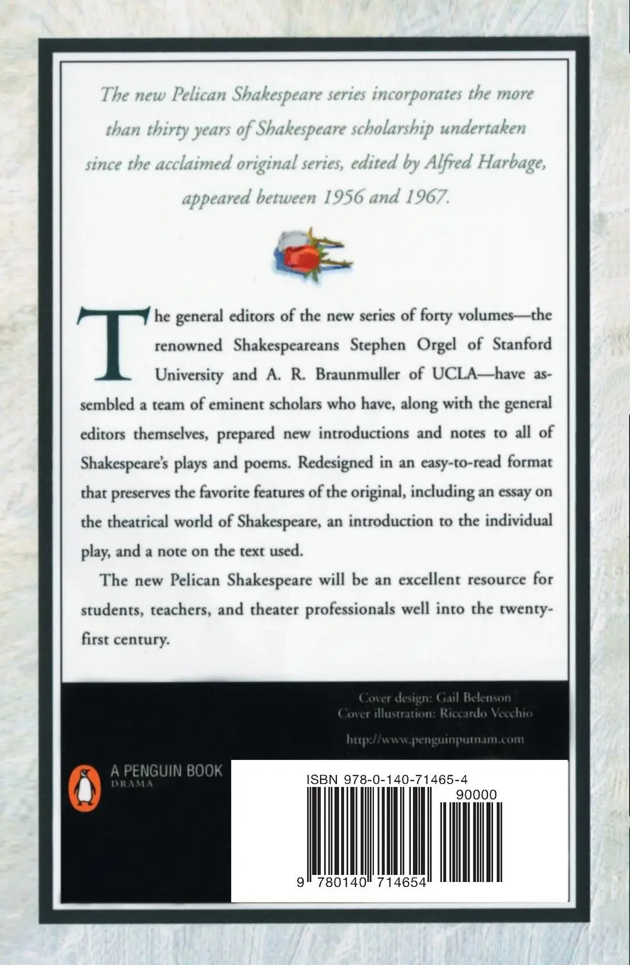 Rückseite: 9780140714654 | Henry VI, Part 1 | William Shakespeare | Taschenbuch | Englisch | 2000