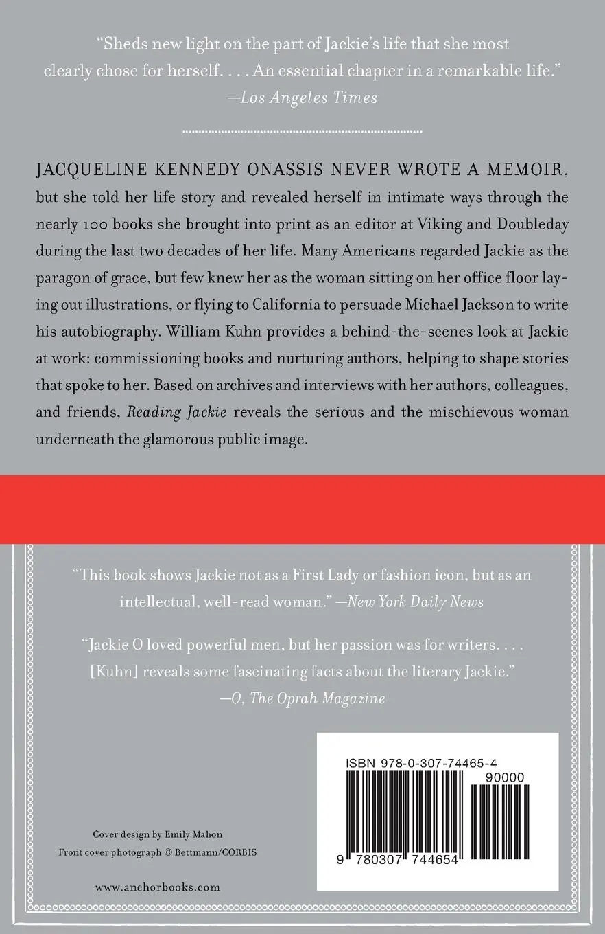 Rückseite: 9780307744654 | Reading Jackie | Her Autobiography in Books | William Kuhn | Buch