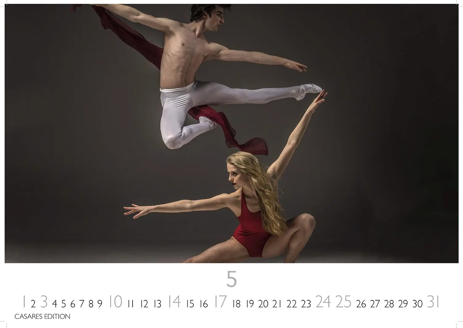 Bild: 9781835244654 | Ballett 2026 L 35x50cm | Kalender | 14 S. | Deutsch | 2026
