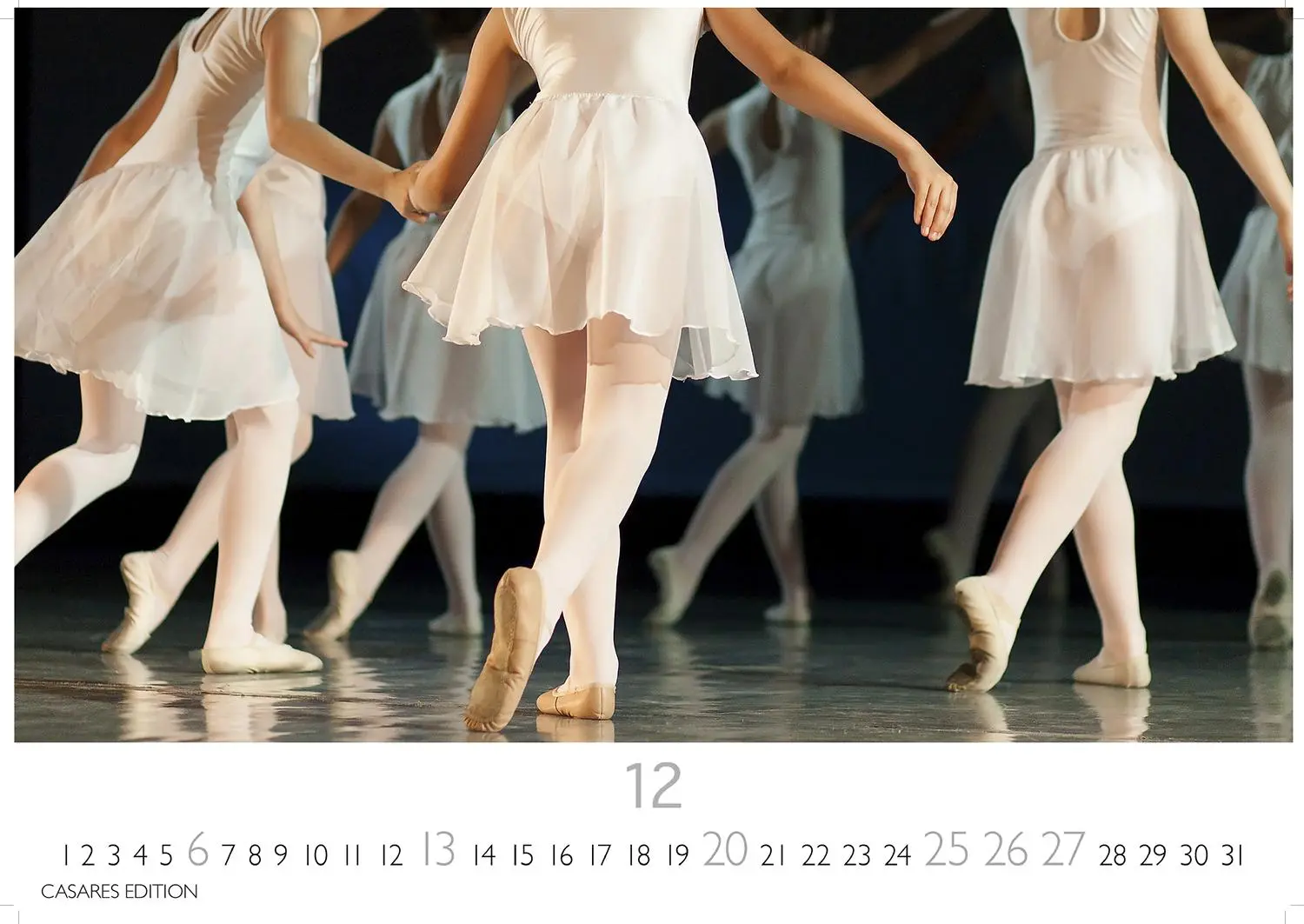Bild: 9781835244654 | Ballett 2026 L 35x50cm | Kalender | 14 S. | Deutsch | 2026