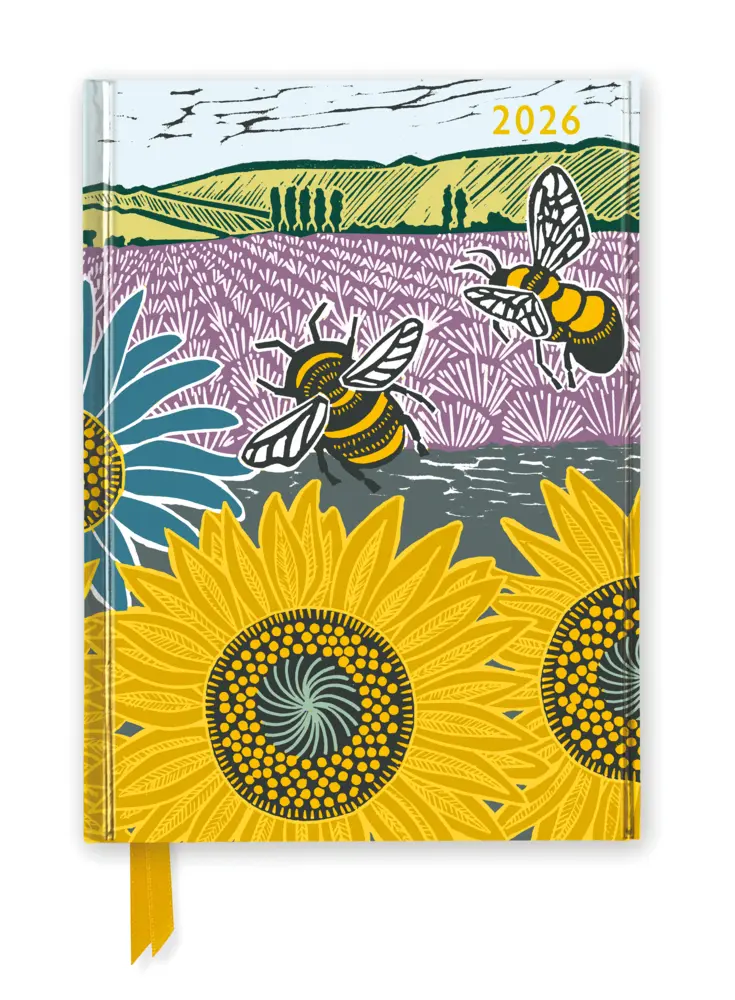 Cover: 9781835624654 | Kate Heiss - Sonnenblumenfeld - Tischkalender 2026 | Publishing | 2026