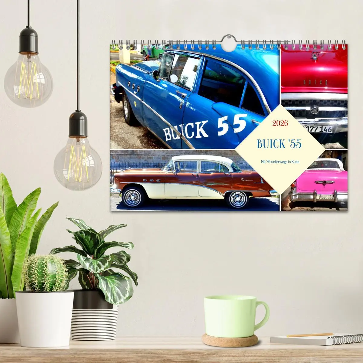 Bild: 9783457314654 | BUICK '55 - Mit 70 unterwegs in Kuba (Wandkalender 2026 DIN A4...