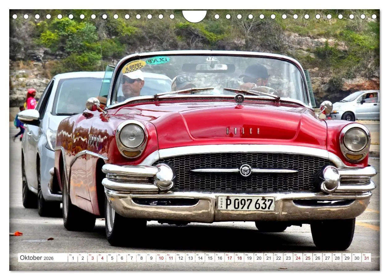 Bild: 9783457314654 | BUICK '55 - Mit 70 unterwegs in Kuba (Wandkalender 2026 DIN A4...