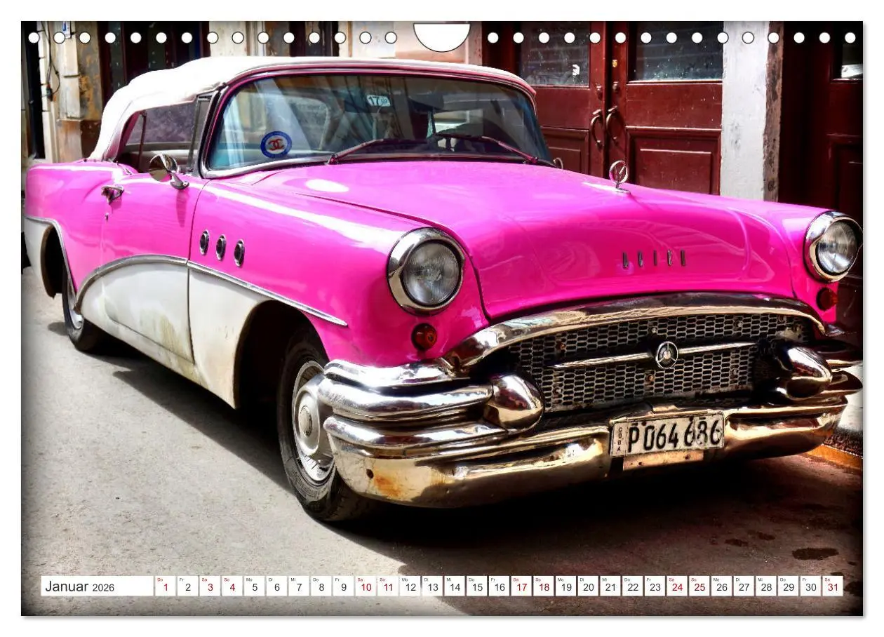 Bild: 9783457314654 | BUICK '55 - Mit 70 unterwegs in Kuba (Wandkalender 2026 DIN A4...