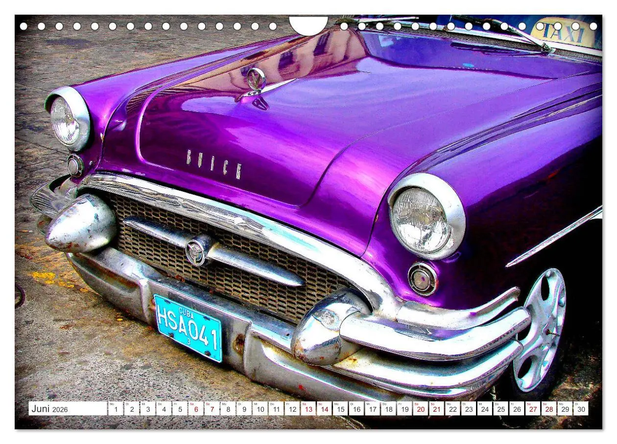 Bild: 9783457314654 | BUICK '55 - Mit 70 unterwegs in Kuba (Wandkalender 2026 DIN A4...