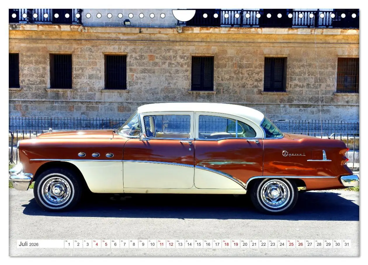 Bild: 9783457314654 | BUICK '55 - Mit 70 unterwegs in Kuba (Wandkalender 2026 DIN A4...